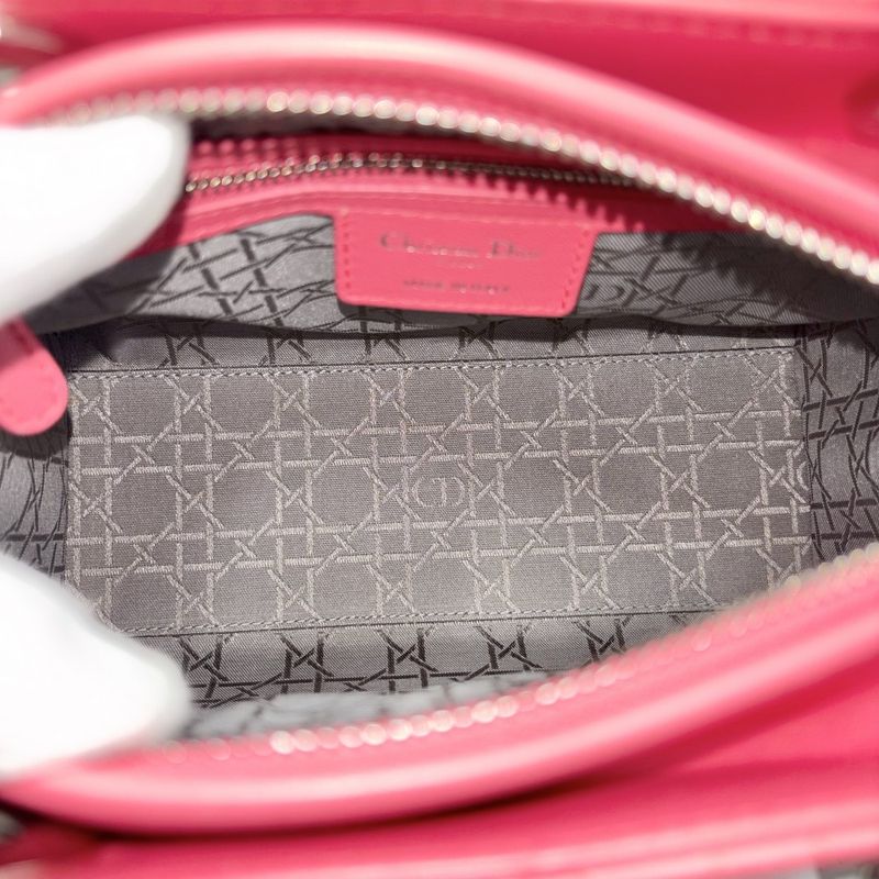 Christian Dior 2WAY Ladies Medium Lady Dior Handbag Shoulder Bag Crossbody