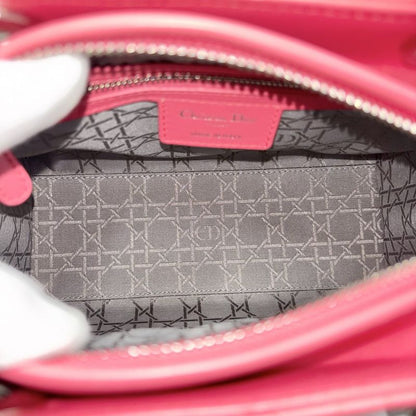 Christian Dior 2WAY Ladies Medium Lady Dior Handbag Shoulder Bag Crossbody