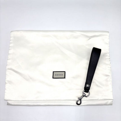 Gucci Clutch Bag Men Pouch Second Bag Gucci 495017 GG Supreme Canvas Leather