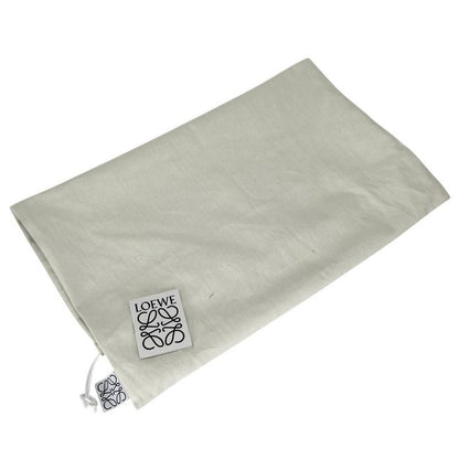 Loewe Backpack Men's Anagram Goya Backpack Loewe Leather Gray Silver Hardware