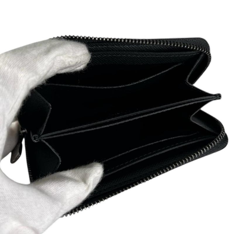 Louis Vuitton Coin Case Men's Monogram Eclipse Zippy Coin Purse Vertical Louis