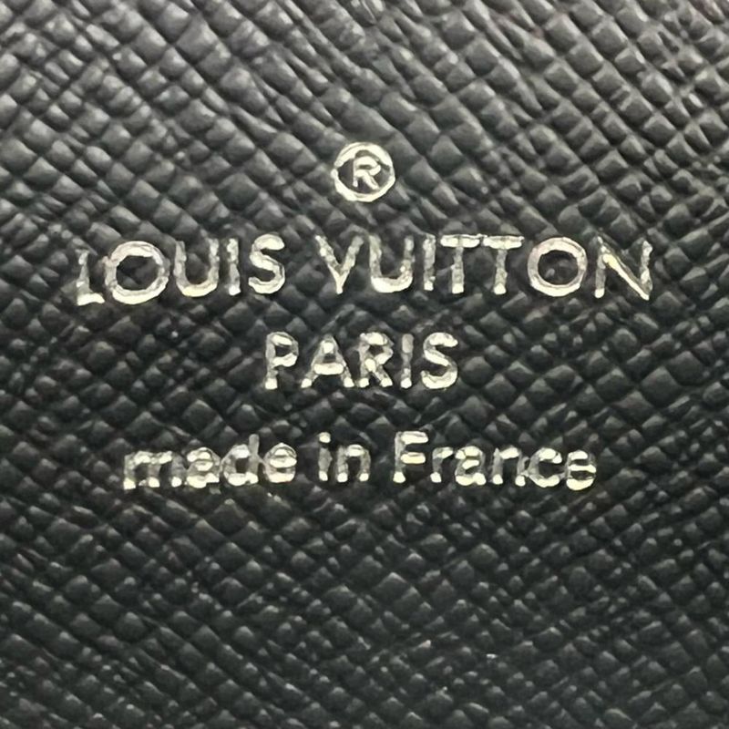 Louis Vuitton Coin Case Men's Monogram Eclipse Zippy Coin Purse Vertical Louis