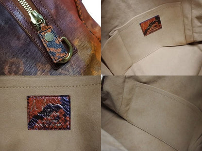 Louis Vuitton Richard Prince Jokes Man Crazy Handbag Rouge Gold — view 8