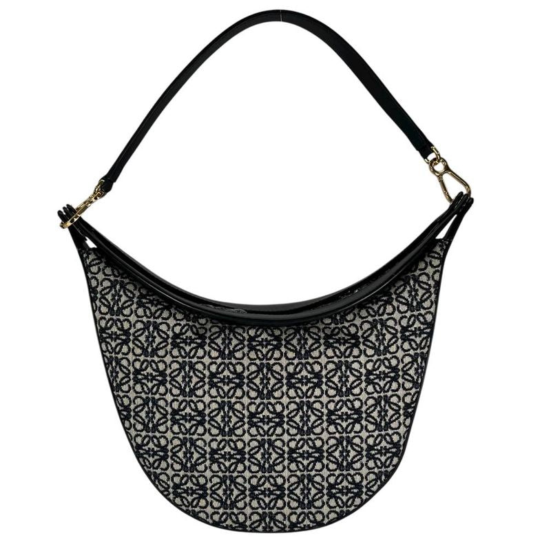 Loewe Handbag Women's Luna Anagram Shoulder Half Moon Total One Shoulder Loewe