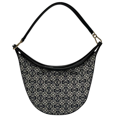 Loewe Handbag Women's Luna Anagram Shoulder Half Moon Total One Shoulder Loewe