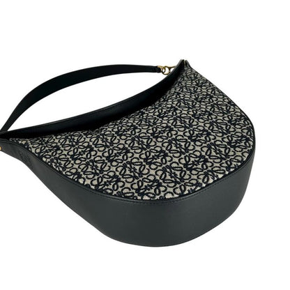 Loewe Handbag Women's Luna Anagram Shoulder Half Moon Total One Shoulder Loewe