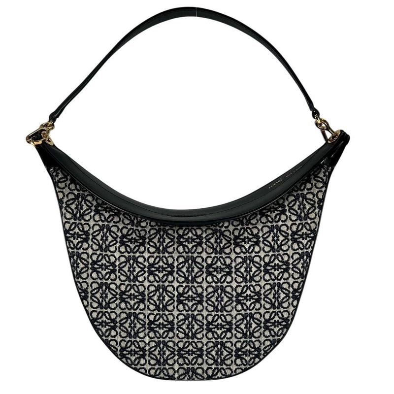 Loewe Handbag Women's Luna Anagram Shoulder Half Moon Total One Shoulder Loewe