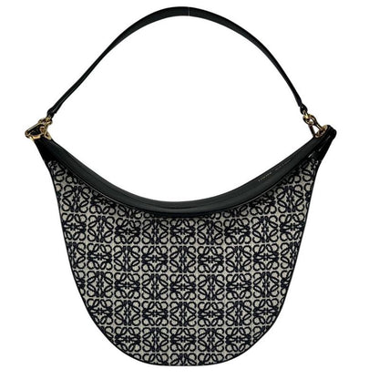 Loewe Handbag Women's Luna Anagram Shoulder Half Moon Total One Shoulder Loewe