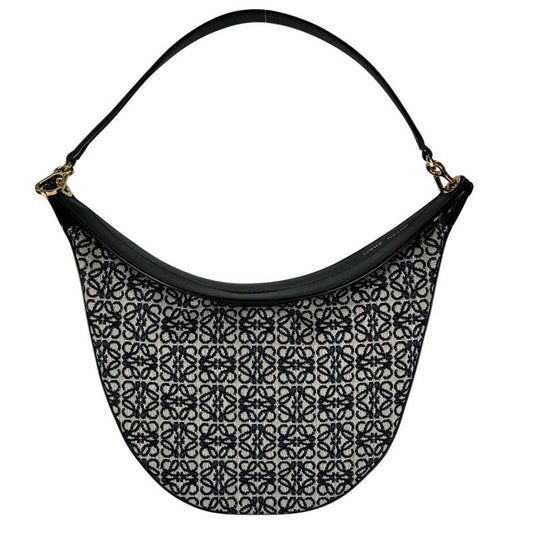Loewe Handbag Women's Luna Anagram Shoulder Half Moon Total One Shoulder Loewe