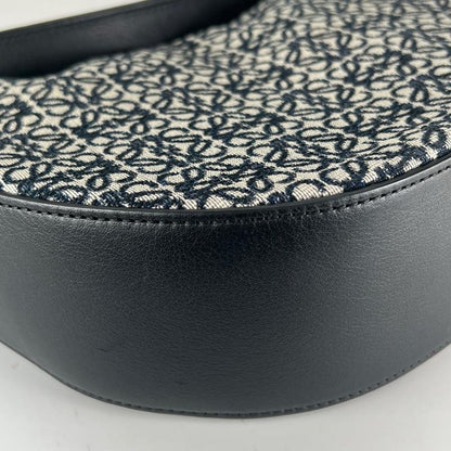Loewe Handbag Women's Luna Anagram Shoulder Half Moon Total One Shoulder Loewe