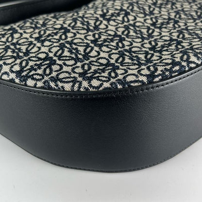 Loewe Handbag Women's Luna Anagram Shoulder Half Moon Total One Shoulder Loewe