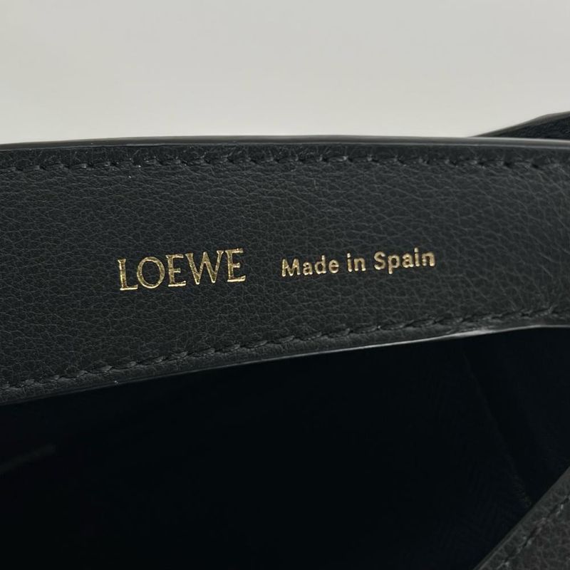 Loewe Handbag Women's Luna Anagram Shoulder Half Moon Total One Shoulder Loewe