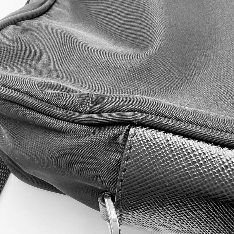 Prada Shoulder Bag Unisex Re-nylon Saffiano Triangle Logo Shoulder Crossbody