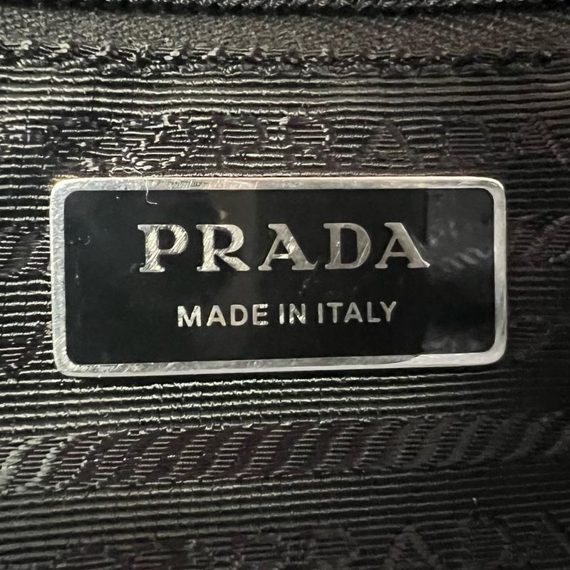 Prada Shoulder Bag Unisex Re-nylon Saffiano Triangle Logo Shoulder Crossbody