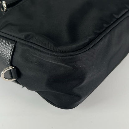 Prada Shoulder Bag Unisex Re-nylon Saffiano Triangle Logo Shoulder Crossbody
