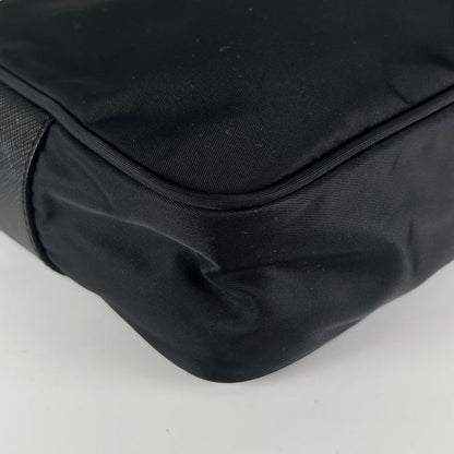 Prada Shoulder Bag Unisex Re-nylon Saffiano Triangle Logo Shoulder Crossbody