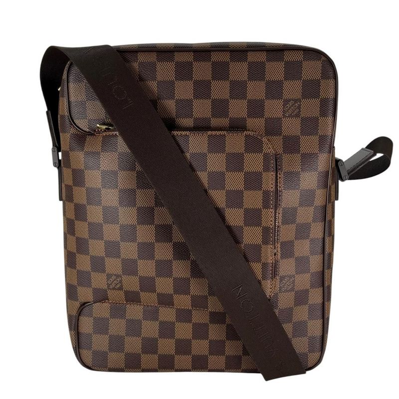 Louis Vuitton Shoulder Bag Men's Olaf MM Shoulder Crossbody Damier Louis