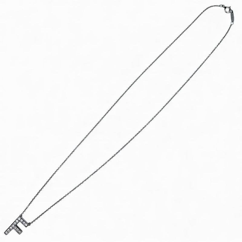 Tiffany & Co Necklace Women's Jewelry Accessories Letter Initial F Tiffany & Co