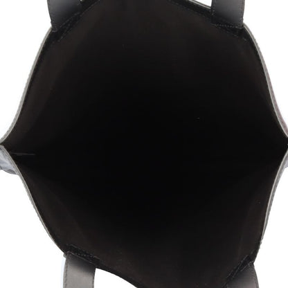 Fendi Flat Shopping Bag Tote Leather 7va538 Black Men's Fendi Preowned Fendi