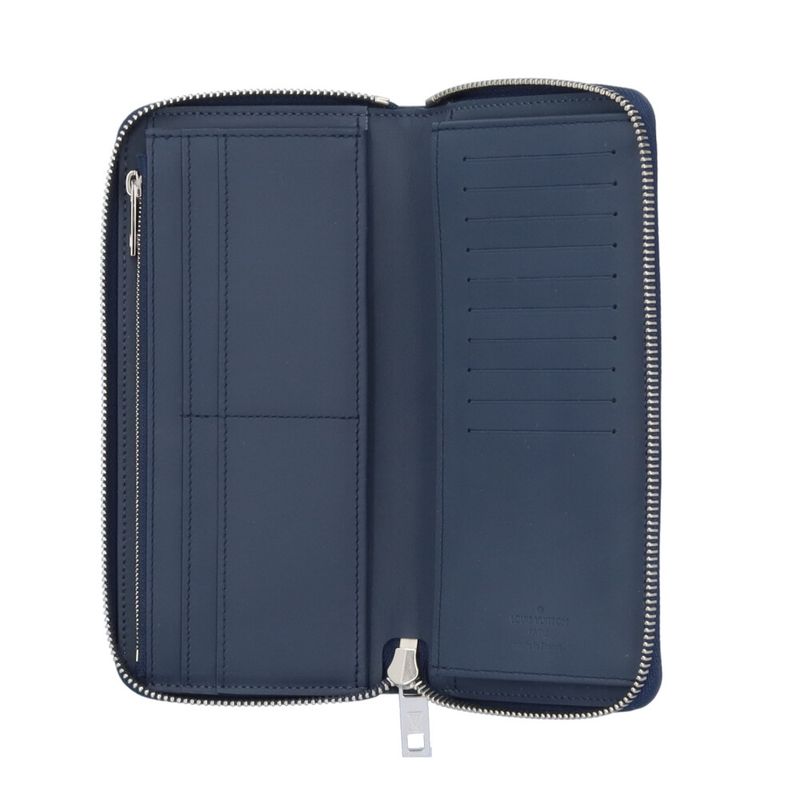 Louis Vuitton Zippy Wallet Vertical LV Aerogram Long Wallet Leather M81767