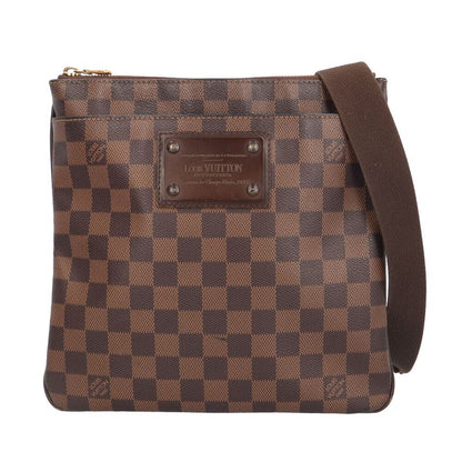 Louis Vuitton Pochette Platte Brooklyn Damier Shoulder Bag Damier Canvas N41100