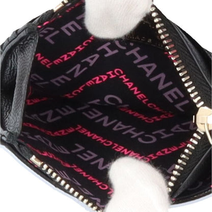 Chanel Matelasse Card Case Caviar Skin Ladies Chanel Preowned