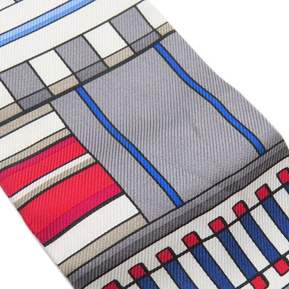 Hermes Scarf Twillie Silk Gris X Jeanne Vif X Veil [voltes Et Pirouettes Voltes