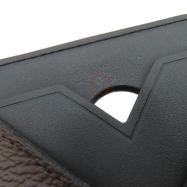 Louis Vuitton Card Case Porte Carte Magnet Monogram Macassar Monogram Noir