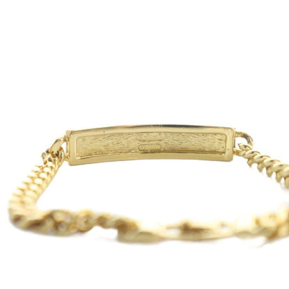 Christian DIOR Bracelet Accessories Bangle Logo Gold Color - GY13 MQ - OH