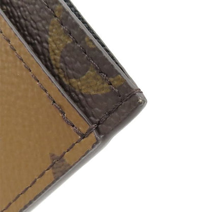 Louis Vuitton Card Case Porte Carte Surple Monogram Canvas Monogram Reverse
