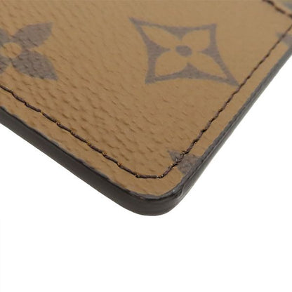 Louis Vuitton Card Case Porte Carte Surple Monogram Canvas Monogram Reverse