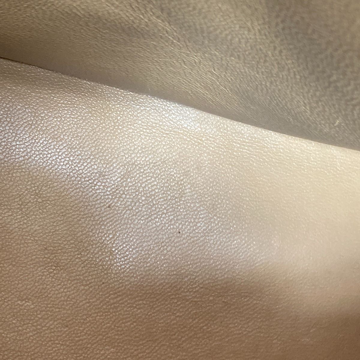 Chanel Reprint Tote Caviar Skin Tote Bag Coco Mark Gold Hardware Beige