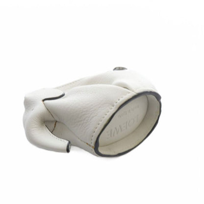 Loewe Elephant Coin Case Coin Purse Leather White