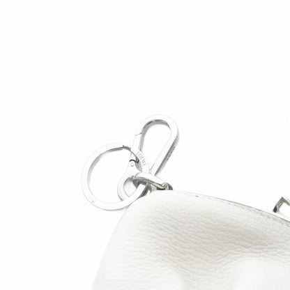 Loewe Elephant Coin Case Coin Purse Leather White