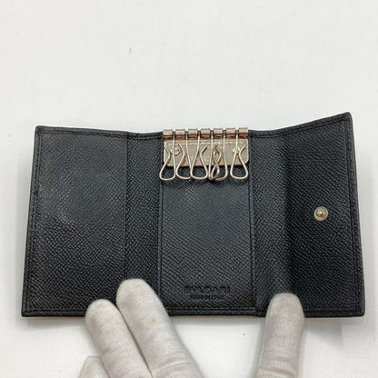 Bvlgari Bvlgari Class Ico Key Case 6-Ring Men's 20234 Black