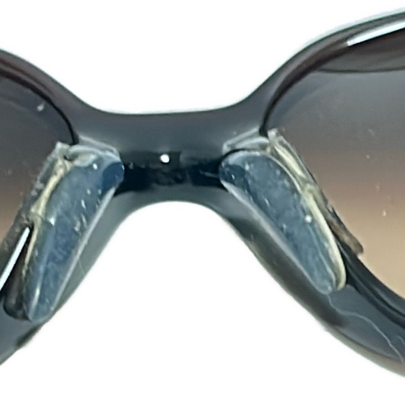 Chanel Sunglasses 6014 Dark Brown And Silver Coco Mark