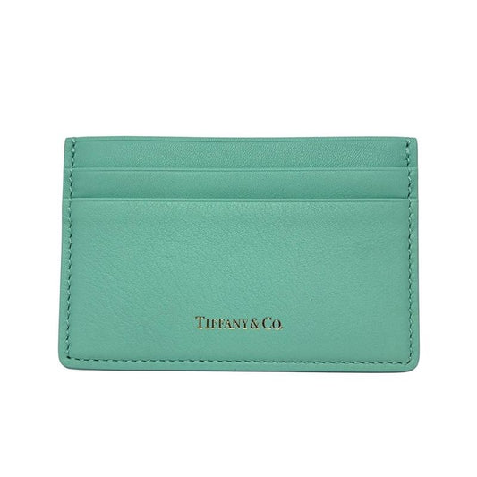 Tiffany & Co Card Case - Tiffany & Co Blue Leather