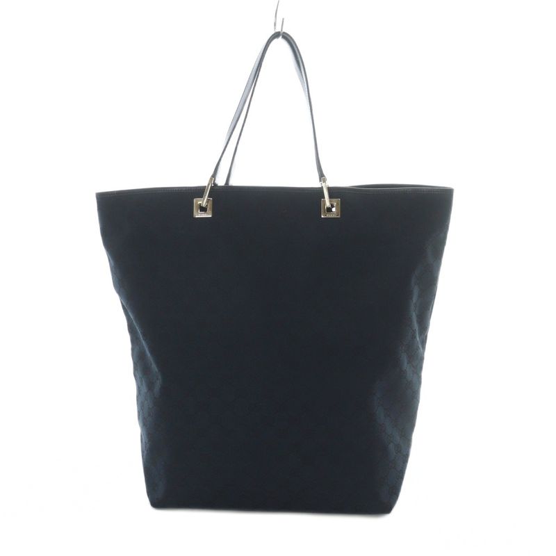 Gucci Tote Bag GG Canvas Black 002 1097 001012 RI - OS
