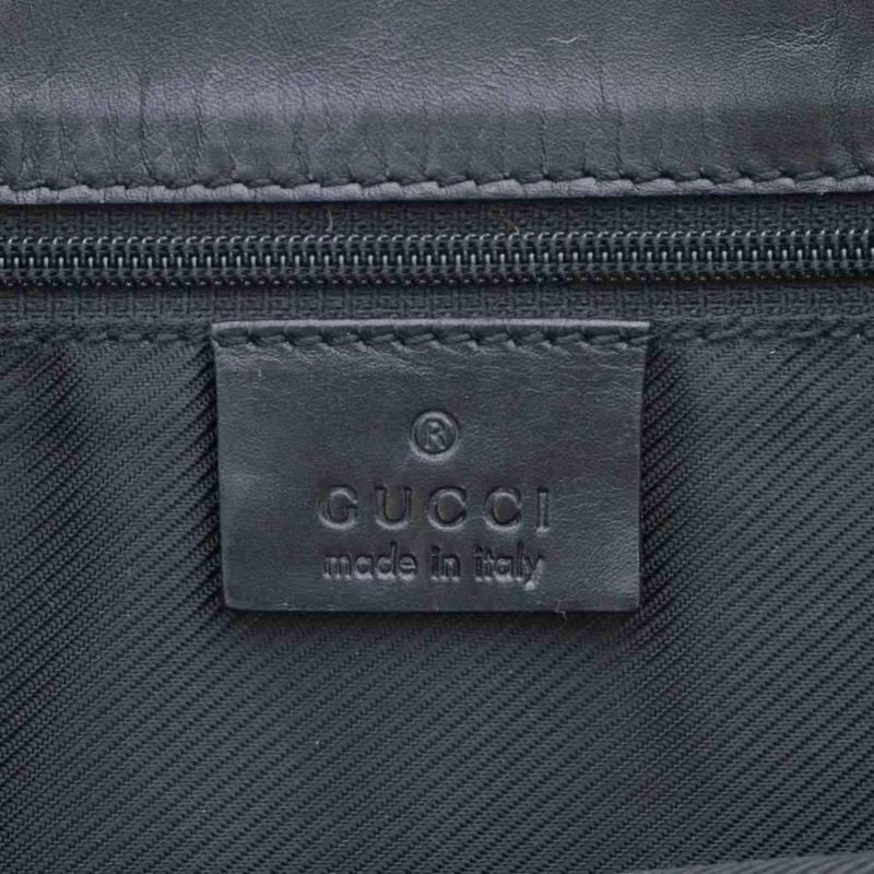 Gucci Tote Bag GG Canvas Black 002 1097 001012 RI - OS