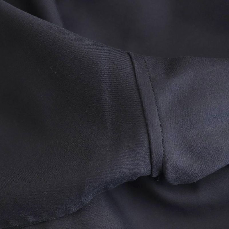 Celine Phoebe Period 2 6R32 2614 Back Pocket Stitching Dress Short Sleeve Knee