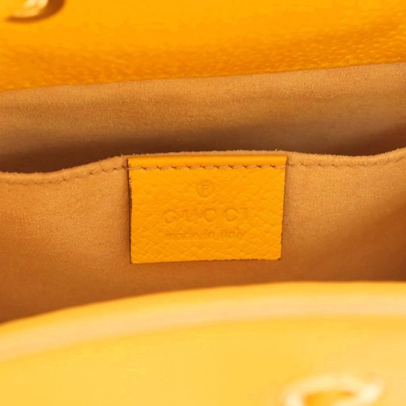 Gucci Ophidia Small Basket Bag 2WAY Handbag Shoulder Bag GG Pattern Flora