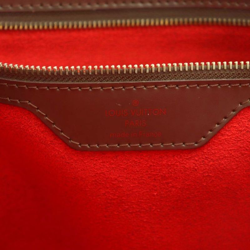 Louis Vuitton Damier Hampstead MM Tote Bag Brown N51204 MI - OS - OH