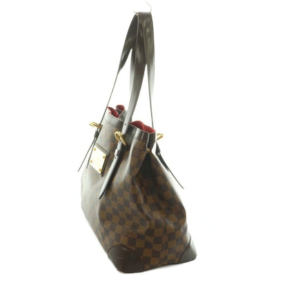 Louis Vuitton Damier Hampstead MM Tote Bag Brown N51204 MI - OS - OH