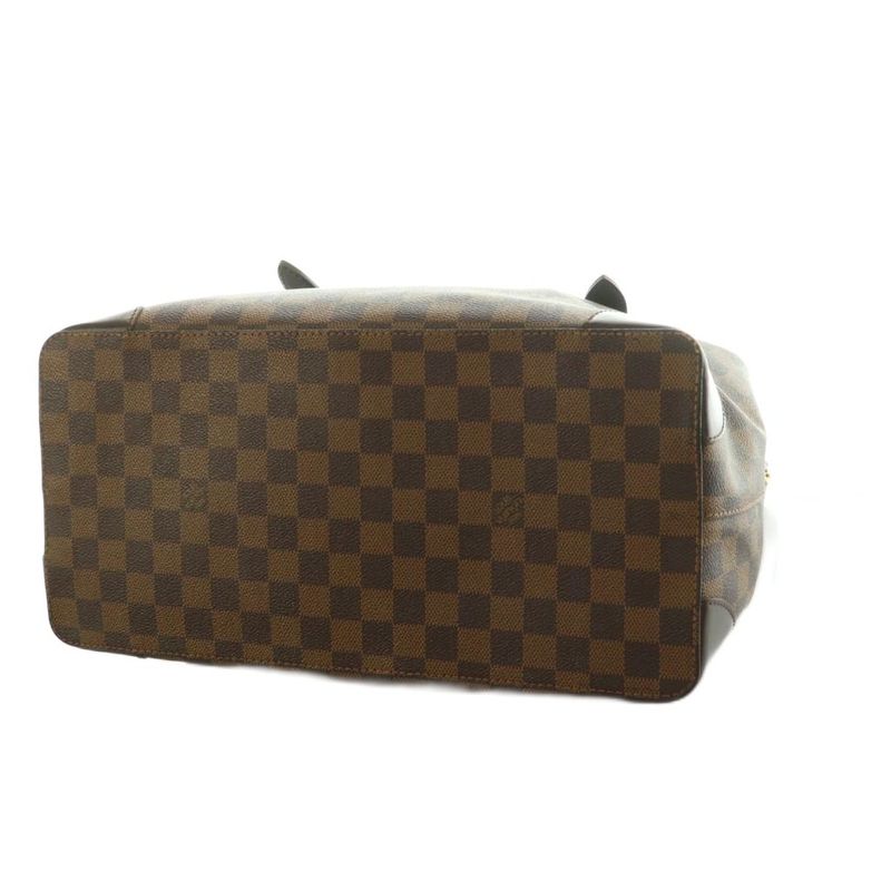 Louis Vuitton Damier Hampstead MM Tote Bag Brown N51204 MI - OS - OH