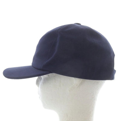 Hermes TESS Cap Hat Canvas 56 Navy YO9 - OH
