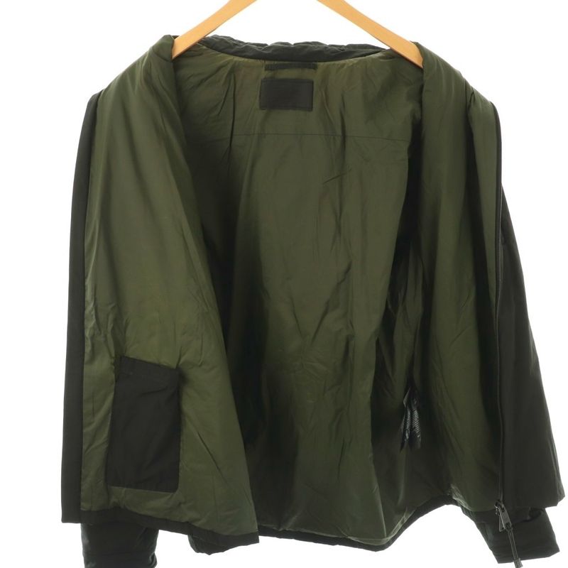 Prada Sc425m Cotton Jacket Blouson Zip Up XL Black ES - OS - SH