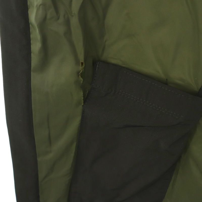 Prada Sc425m Cotton Jacket Blouson Zip Up XL Black ES - OS - SH