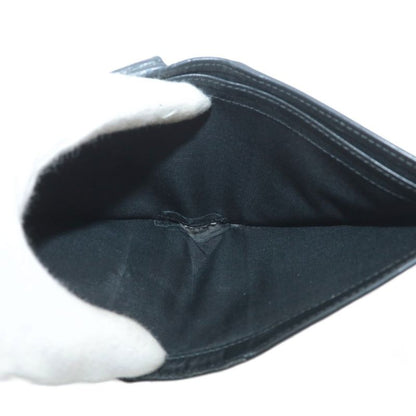 Dior Homme Dior Homme Icon Wallet Fold Wallet Leather CD Logo Silver Hardware