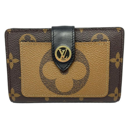 Louis Vuitton Bifold Wallet Monogram Reverse Portefeuille Juliette M69432