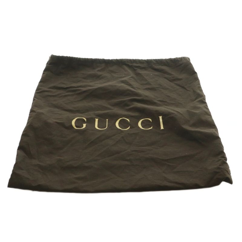 Gucci Bamboo Tote Bag Straw Leather Beige 338965 MI - OS